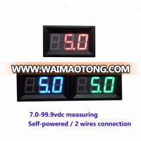 0-99.9vdc voltmeter for EV battery